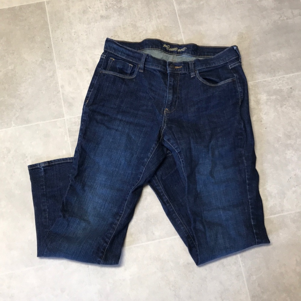 Old Navy Sweetheart jeans. 12S.